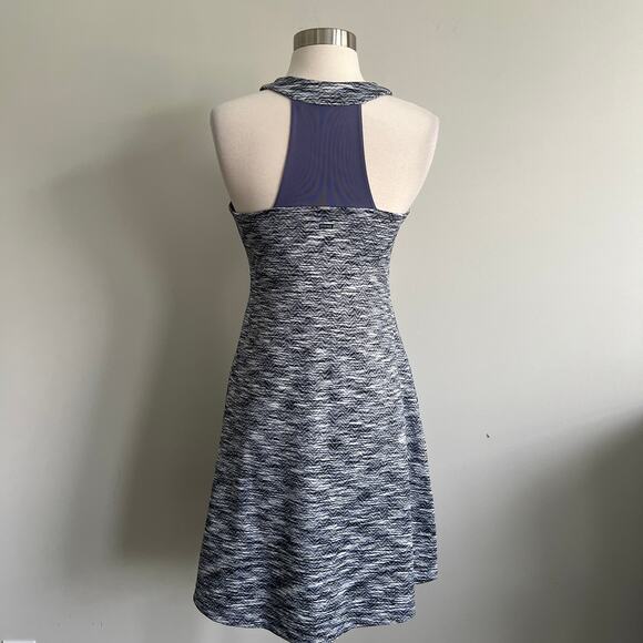 MPG Athletic Dress Racerback V-neck Pockets Mesh Panel Small Activewear Dress - Picture 5 of 8